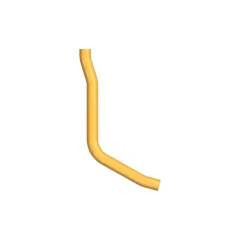 Caterpillar Aftercooler Air Tube — açılı görünüm