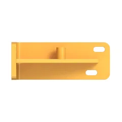 Caterpillar 10mm Thick L Shaped Bracket — Dreiviertelansicht