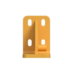 Caterpillar 10mm Thick L Shaped Bracket — Dreiviertelansicht