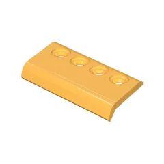 Caterpillar Doğru El Side Edge Wear Plak — açılı görünüm
