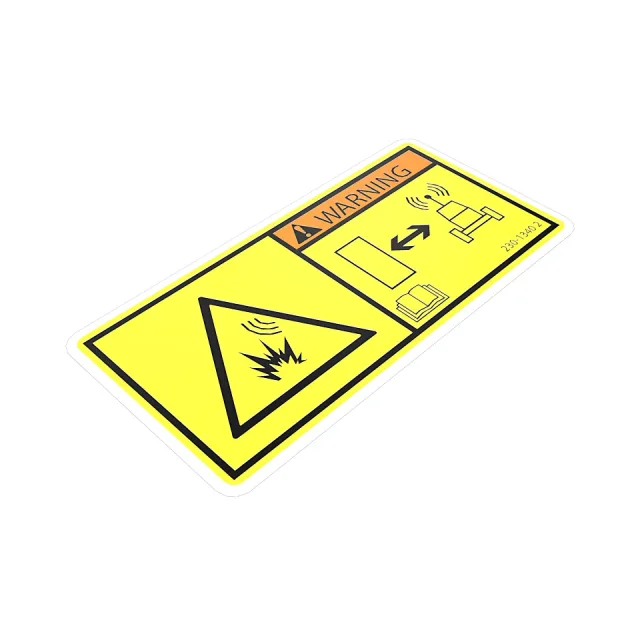 Warning Film Label