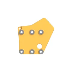 Caterpillar Fan Drive Support — açılı görünüm