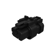 Caterpillar 3 Pin Connector Plug — vista en tres cuartos