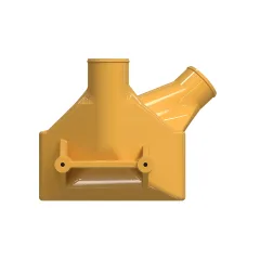 Caterpillar 29 Liter Aftercooler Core — açılı görünüm