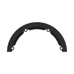 Caterpillar Axle Guard Plate — Dreiviertelansicht