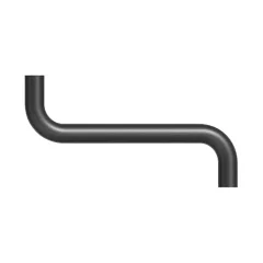 Caterpillar 98.3mm Inner Diameter Air Lines ROHRLEITUNG — Dreiviertelansicht