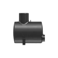 Caterpillar 137.2mm Diâmetro de escape tubo silenciador — vista de três quartos