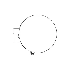 Caterpillar Constant Tension Clamp — vue de trois quarts