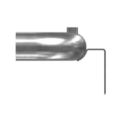 Caterpillar Radiator Tube Assembly — açılı görünüm