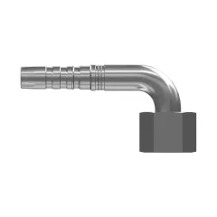 Caterpillar 11/16-16 Thread Elbow Coupling — açılı görünüm