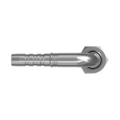 Caterpillar 11/16-16 Thread Elbow Coupling — açılı görünüm