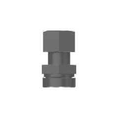 Caterpillar 1-11/16-12, 1-7/16-12 Thread O-Ring Face Seal Düz Adapt — açılı görünüm
