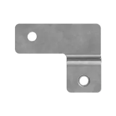 Caterpillar 100mm Long Coolant Hose Bracket — three-quarter view