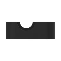 Caterpillar Track Idler Block — vista en tres cuartos