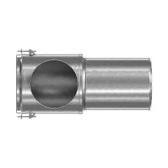 Caterpillar 308.2mm Inner Diameter Air Cleaner — three-quarter view