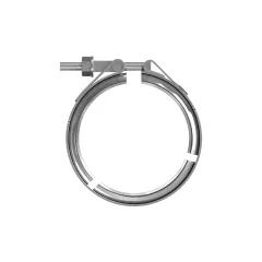 Caterpillar 82.30mm Minimale Schnellabschaltung V Bandklemme — Dreiviertelansicht