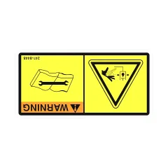 Caterpillar Warning Film — açılı görünüm