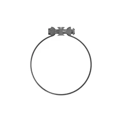 Caterpillar 129.50mm Minimum Internal Diameter Stepped KLEMME — Dreiviertelansicht