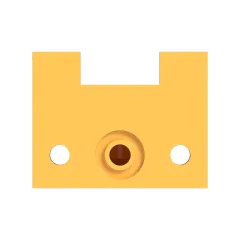 Caterpillar 70mm Long Mounting Block — açılı görünüm