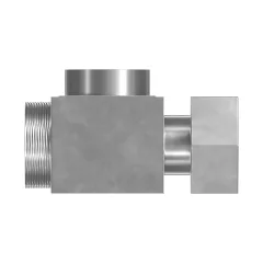 Caterpillar 2" Tee Adapter — açılı görünüm