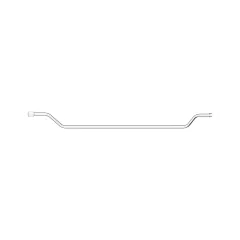 Caterpillar Silindir Yük Kontrolü Valf Tube — açılı görünüm