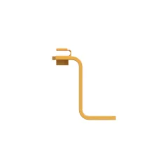 Caterpillar 115mm Long Junction Box Bracket — açılı görünüm