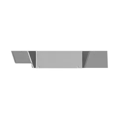 Caterpillar Cabin Center Rear Liner — Dreiviertelansicht