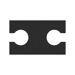 Caterpillar Insulator Clamp — açılı görünüm