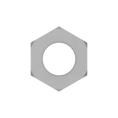 Caterpillar 1 1/4''-7 Hex Jam Nut — açılı görünüm