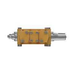 Caterpillar Auxiliary Control Válvula — vista en tres cuartos