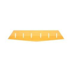 Caterpillar Wear Plate — açılı görünüm