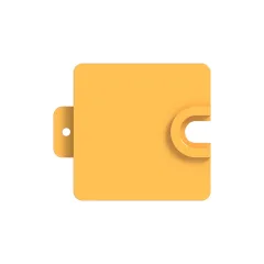 Caterpillar Bottom Guard Access Cover — three-quarter view