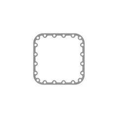 Caterpillar 0.8mm Thick Cover Gasket — açılı görünüm