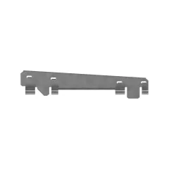 Caterpillar Steel Cab Door Hinge — vista de três quartos