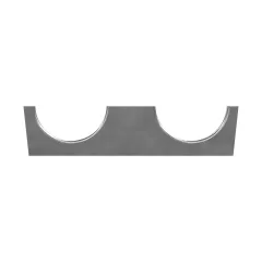 Caterpillar 26.90mm İç Parça Plastik Yarısı — açılı görünüm