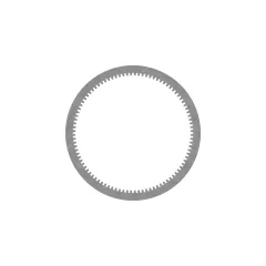 Caterpillar 96 Teeth Friction Disc — three-quarter view