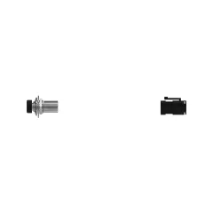 Caterpillar Push Button Switch — vista en tres cuartos
