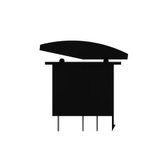 Caterpillar 12 Volt Rocker Switch — açılı görünüm