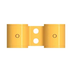 Caterpillar Hydraulic Line Clamp — vista en tres cuartos
