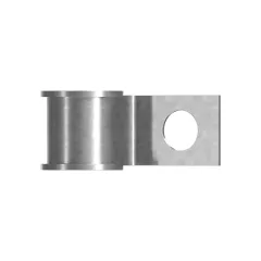 Caterpillar 15.00mm Diámetro interior Tubo único medio Clip — vista en tres cuartos