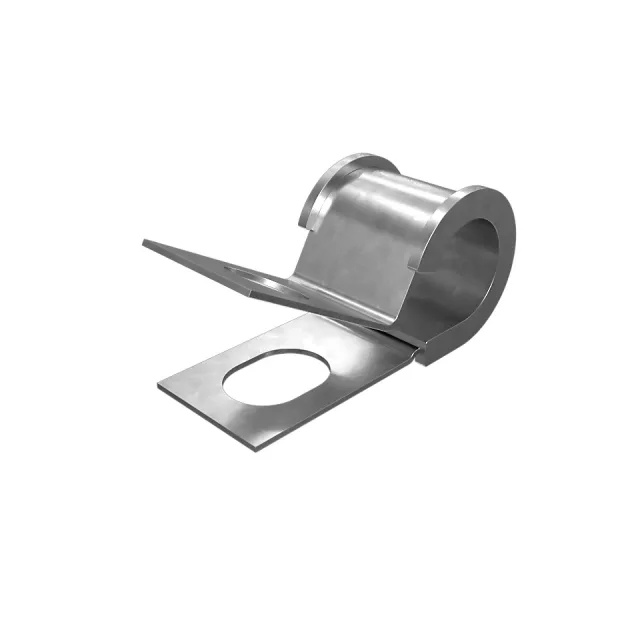 15.00mm Diamètre intérieur Tube simple demi boucle clip