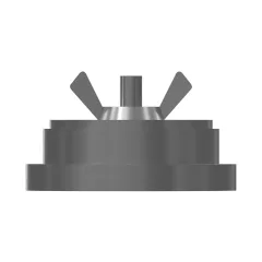 Caterpillar 47.75 Diamètre Conduit bouchon de trou — vue de trois quarts