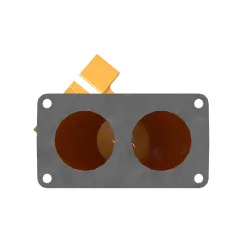 Caterpillar Fluid Carrying Adapter — açılı görünüm