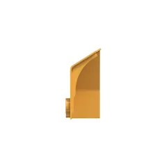 Caterpillar Idler Guard End — vue de trois quarts