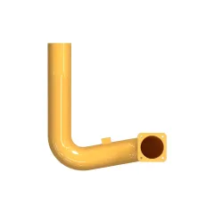 Caterpillar 123.7mm İç Çapı Klima Tube Assembly — açılı görünüm