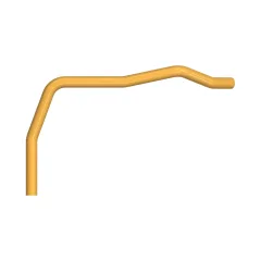 Caterpillar 60.2mm ID Tube de conduites d'eau après refroidissement — vue de trois quarts