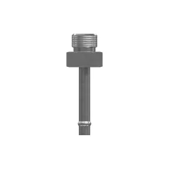 Caterpillar 9/16-18 X 6.35 Hex Head Düz Sok Bead Adapt — açılı görünüm