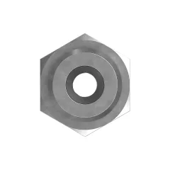 Caterpillar 9/16-18 X 6.35 Hex Head Düz Sok Bead Adapt — açılı görünüm