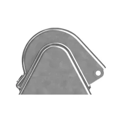 Caterpillar Accessory Drive Guard — vista de três quartos