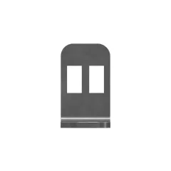 Caterpillar Strap Cable Clip — Dreiviertelansicht